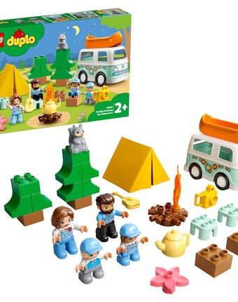 Конструктор LEGO DUPLO 10946 Семейное приключение на микроавтобусе