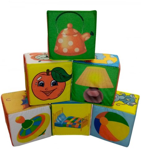 Мягкий кубик Издательство Учитель Что вокруг меня