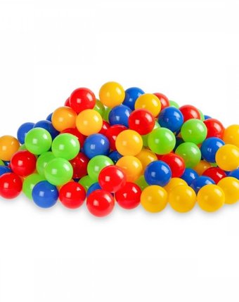 Миниатюра фотографии Набор разноцветных шариков тутси babystyle, 200 шт.