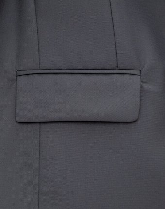 Миниатюра фотографии Пиджак серый двубортный button blue