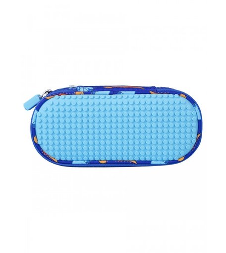 Upixel Пенал школьный пиксельный Super class pencil case WY-B012 с динозаврами