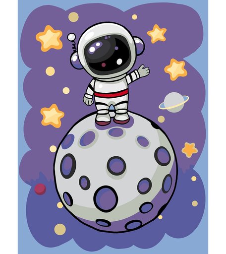 Набор для раскрашивания по номерам ФРЕЯ Полетели со мной!