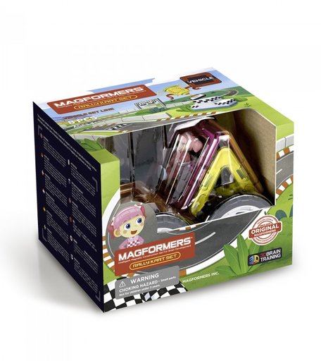 Конструктор Magformers Магнитный Rally Kart Set Girl