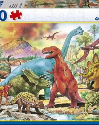 Миниатюра фотографии Educa пазл динозавры 100 деталей