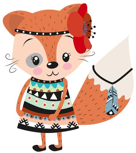 Набор для раскрашивания по номерам ФРЕЯ Маленькая Покахонтас