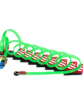 Миниатюра фотографии Автотрек игруша гоночный с петлями 650 см