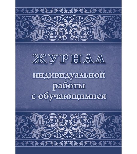 Журнал индивидуальной работы с обучающимися Издательство Учитель