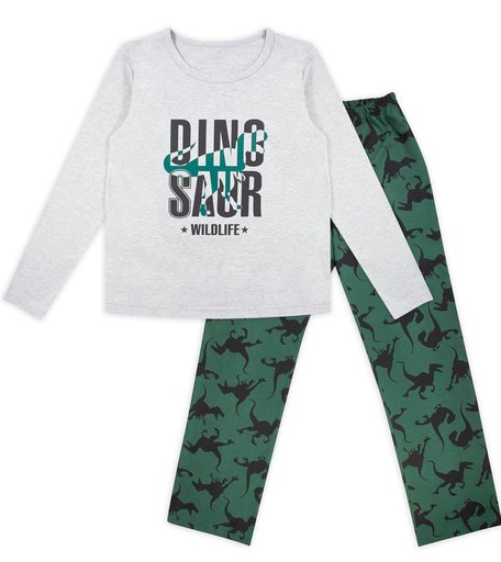 Пижама брюки/кофта Веселый малыш Тирекс