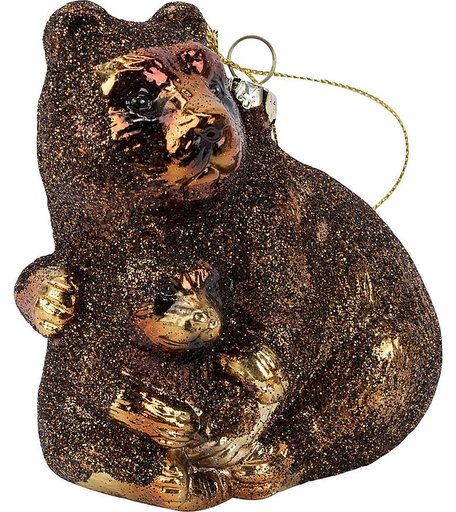 Елочное украшение Winter Wings Лесная фантазия Медведь 9 см