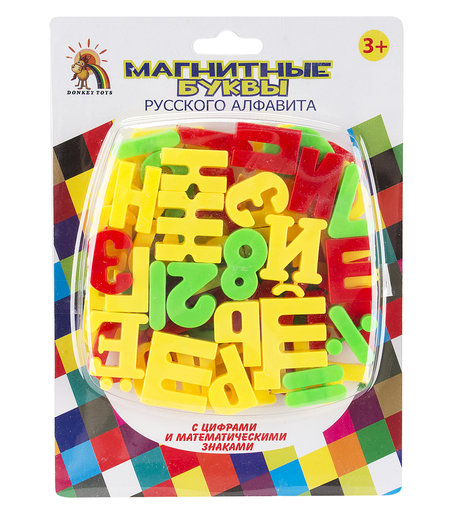 Азбука магнитная Donkey toys