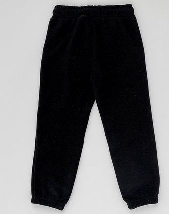 Миниатюра фотографии Черные флисовые брюки button blue