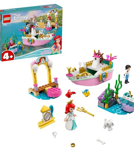 Конструктор LEGO Disney Princess 43191 Праздничный корабль Ариэль