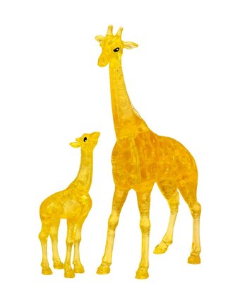 Миниатюра фотографии Головоломка crystal puzzle два жирафа