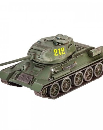 Миниатюра фотографии Revell сборная модель танка t-34-85 1:72