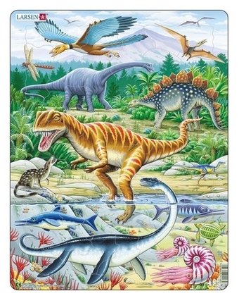 Larsen Пазл Динозавры