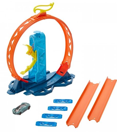 Hot Wheels Набор игровой Конструктор трасс Крутой поворот