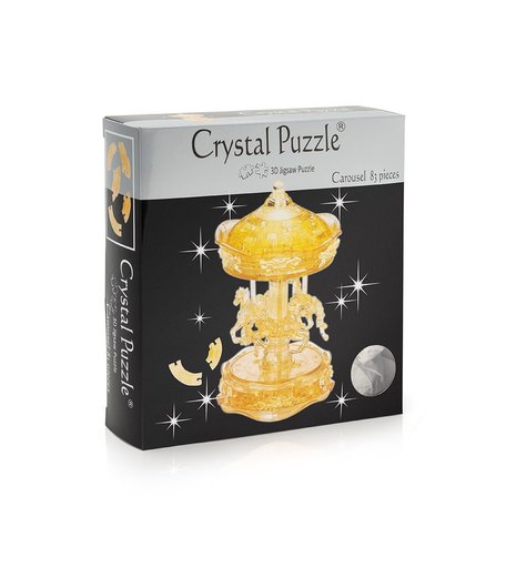Головоломка Crystal Puzzle Золотая Карусель цвет: желтый