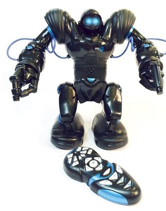 Миниатюра фотографии Робот на радиоуправлении wowwee робосапиен blue 35 см