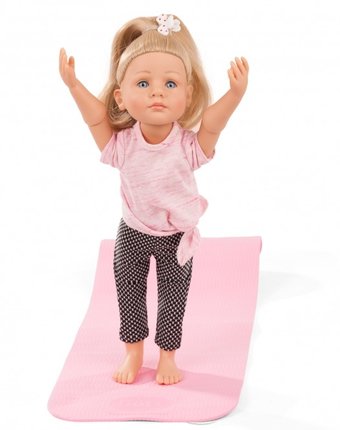 Миниатюра фотографии Gotz кукла лотта идет на йогу блондинка 36 см