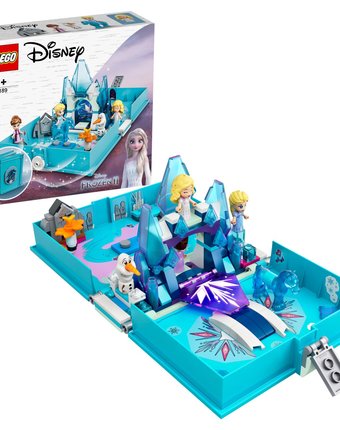 Конструктор LEGO Disney Frozen 43189 Книга сказочных приключений Эльзы и Нока