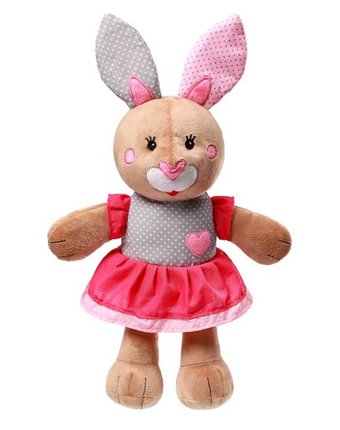 Миниатюра фотографии Мягкая игрушка babyono с погремушкой bunny