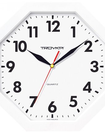 Часы Troyka настенные восьмигранные 41410418