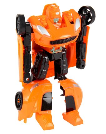 Миниатюра фотографии Трансформер robotron робот-машина оранжевая 12 х 4 х 16 см