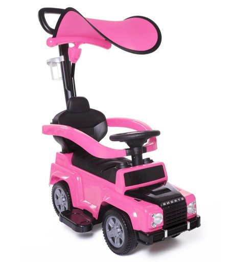 Каталка BabyCare Babycare,Каталка Stroller кожаное сиденье,розовый