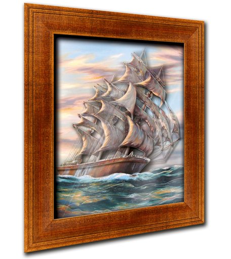 Хобби и Творчество VIZZLE Объемная картина Свежий ветер