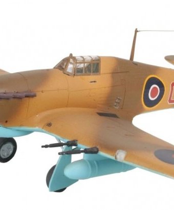 Revell Сборная модель Военный самолет Hawker Hurricane Mk II C