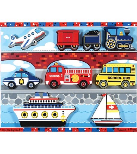 Melissa & Doug Транспорт 9 элементов