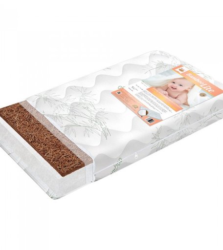 Матрас BoomBaby Bamboo Lite 120х60х12 см