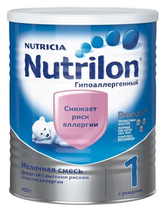 Молочная смесь Nutrilon Гипоаллергенный 1 0-6 месяцев, 400 г