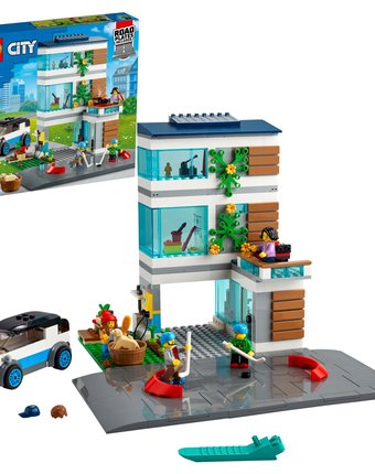 Конструктор LEGO City 60291 Современный дом для семьи