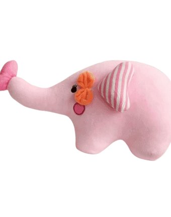 Миниатюра фотографии Мягкая игрушка super01 слон 20 см цвет: розовый