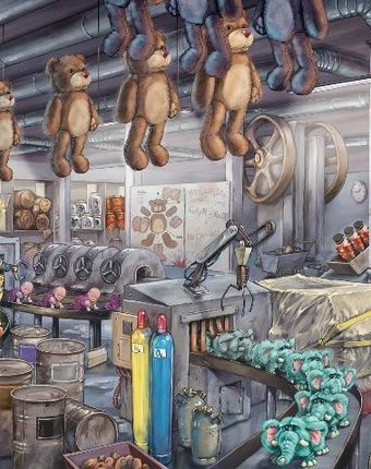 Миниатюра фотографии Ravensburger пазл-квест фабрика игрушек (368 элементов)