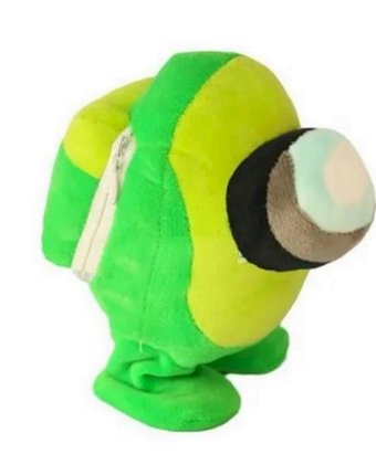 Интерактивная мягкая игрушка Super01 Амонг Ас 18 см цвет: зеленый