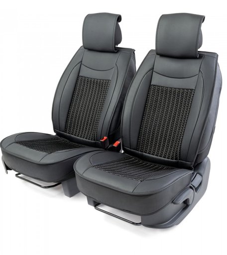 CarPerformance Каркасные накидки на передние сиденья экокожа 2 шт.