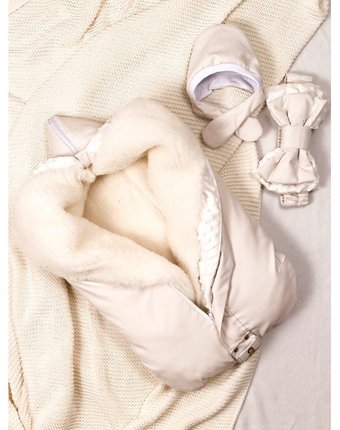 Миниатюра фотографии Супермамкет конверт-одеяло мультикокон с прорезями мультификс и шапочкой soft