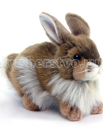 Миниатюра фотографии Мягкая игрушка hansa кролик 23 см