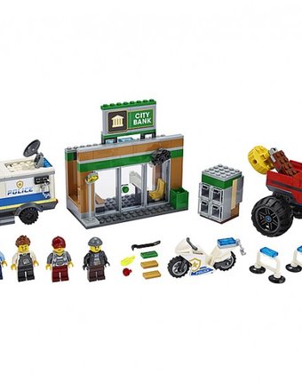 Конструктор Lego City 60245 Лего Город Ограбление полицейского монстр-трака