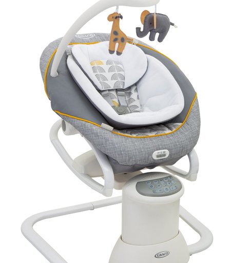 Электрокачели Graco All Ways Soother, Horizon, серый