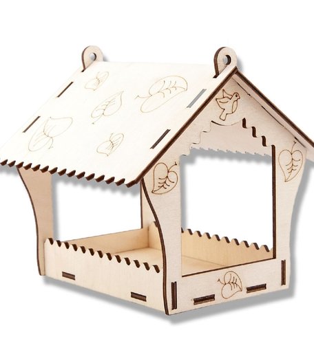 кормушка для птиц Орландо кормушка, 150х150х145 мм.