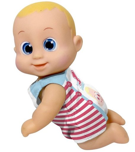 Bouncin' Babies Кукла Баниэль ползущая 16 см