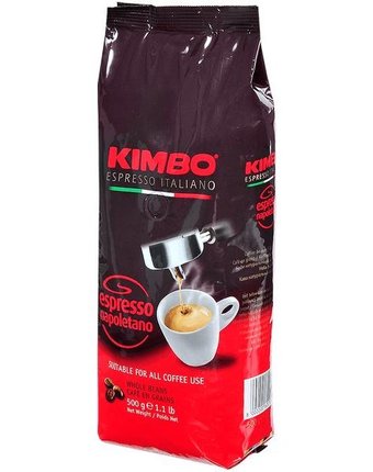 Миниатюра фотографии Kimbo кофе espresso napoletano зерновой 500 г