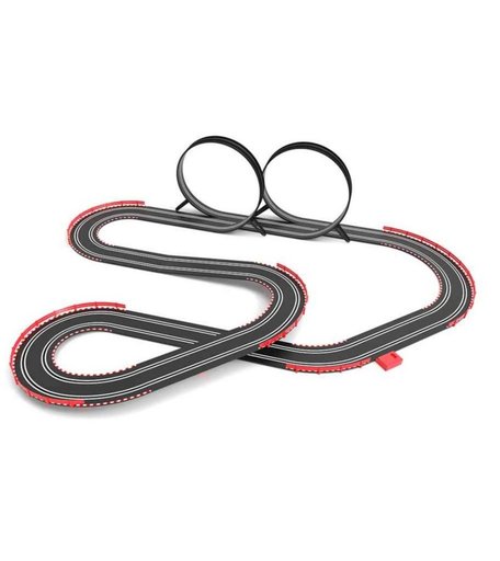 Автотрек на радиоуправлении Scalextric Автогонки Crazy Rally 1:43