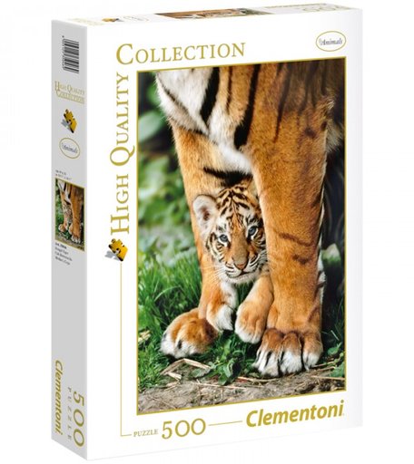 Clementoni Пазл Классика Бенгальский тигренок (500 элементов)