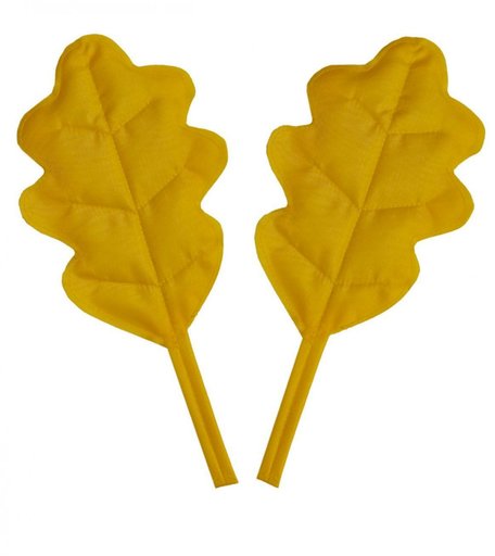 Игрушка мягкая Издательство Учитель Дубовый лист, желтый без размера цвет: желтый
