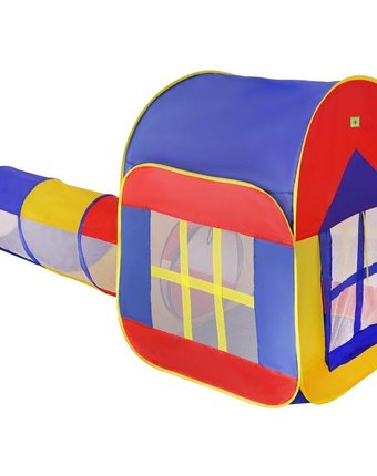 Миниатюра фотографии Игровая палатка наша игрушка домик, с туннелем