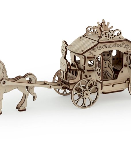 Деревянный конструктор Lemmo Карета